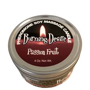 New Pheromone Soy Passion Fruit Massage Candle